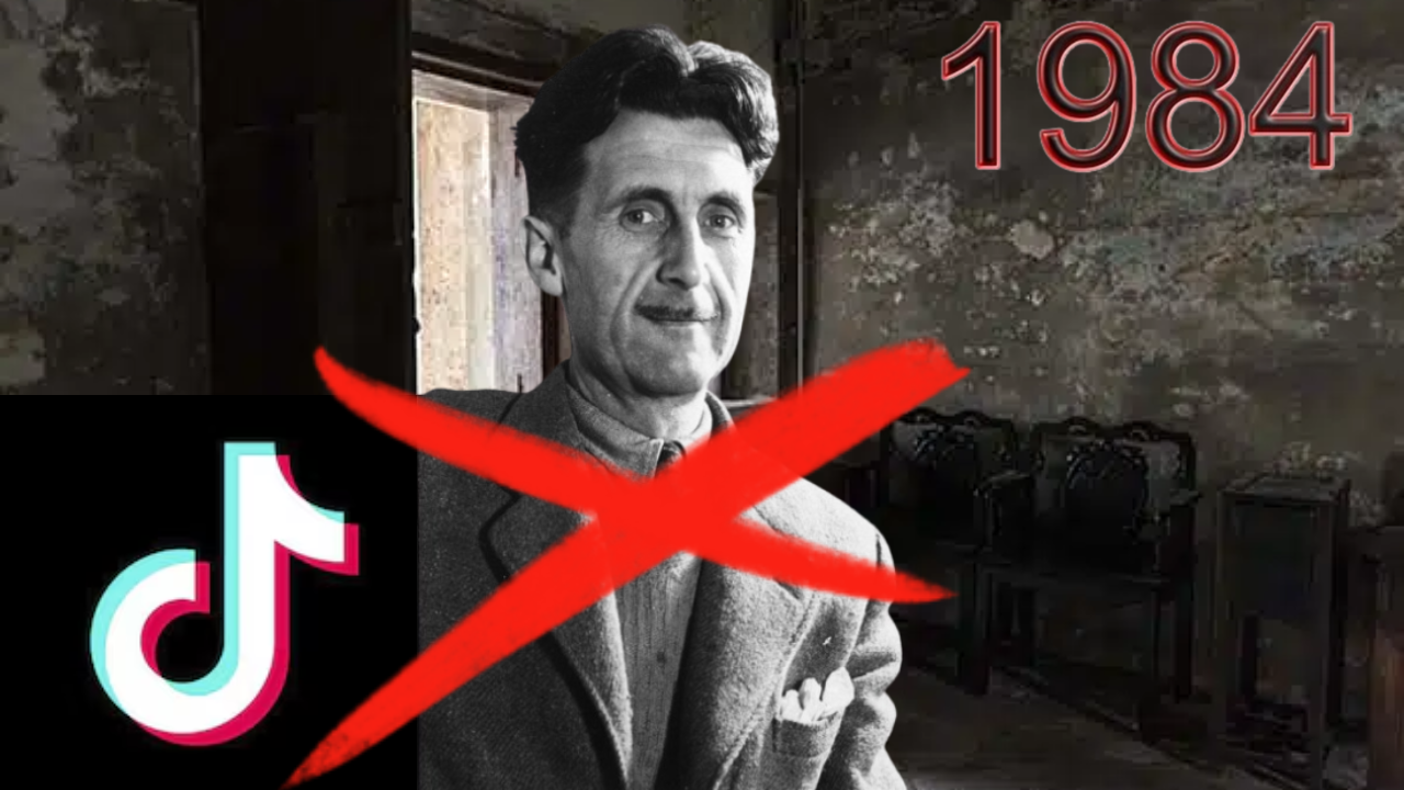 George Orwell predijo TikTok en 1984, pero su editorial lo censuró